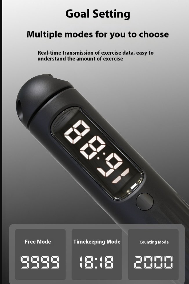 Smart Bluetooth Skipping Rope With CounterFitness Weight Bearing Ball – Image 5