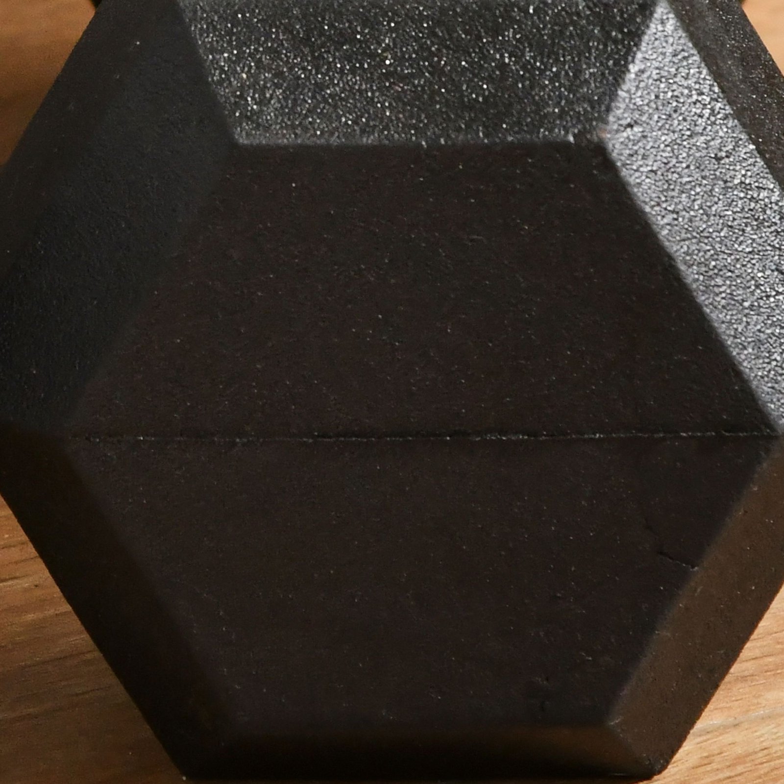 Hex Rubber Dumbbell Set for No Rolling – Image 5
