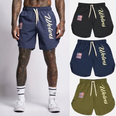 Casual Running Breathable Wicking Speed Bar Tide Men's Shorts – Image 5